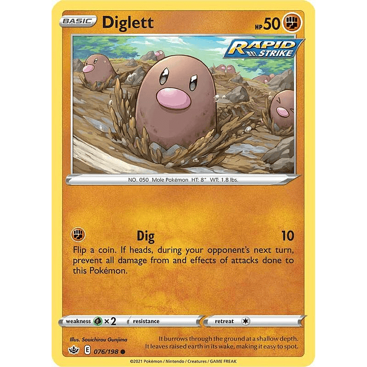 Diglett #076 1