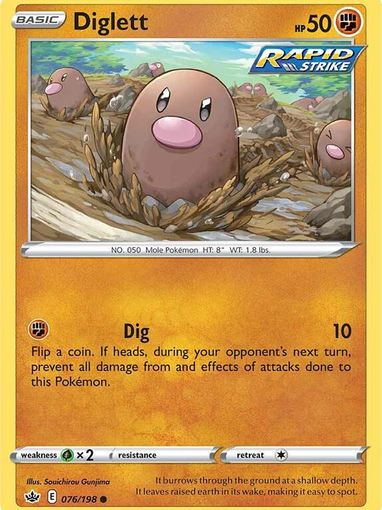 Diglett #076 1