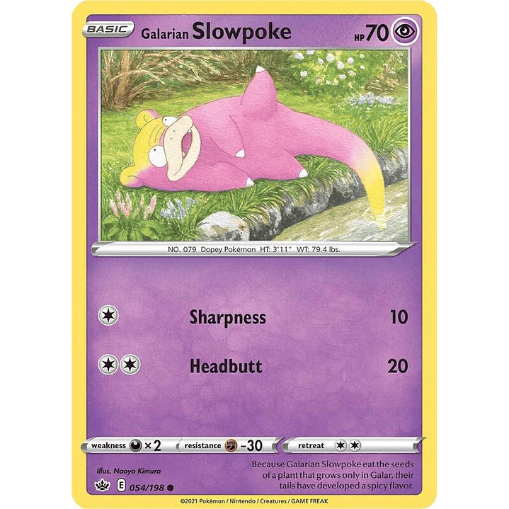 Galarian Slowpoke #054 1