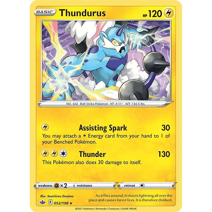 Thundurus #052 1