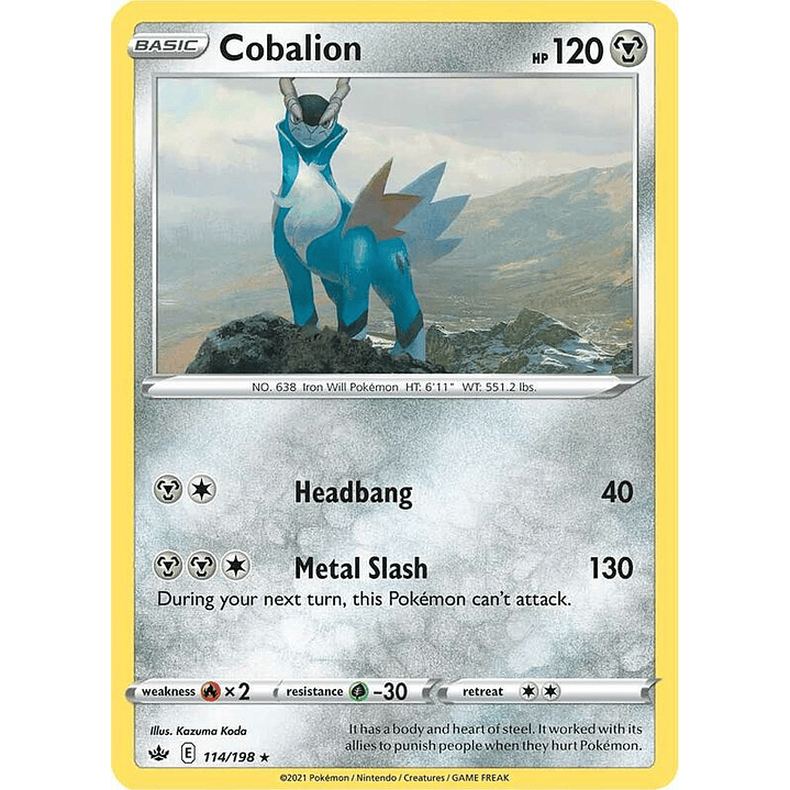 Cobalion #114 1