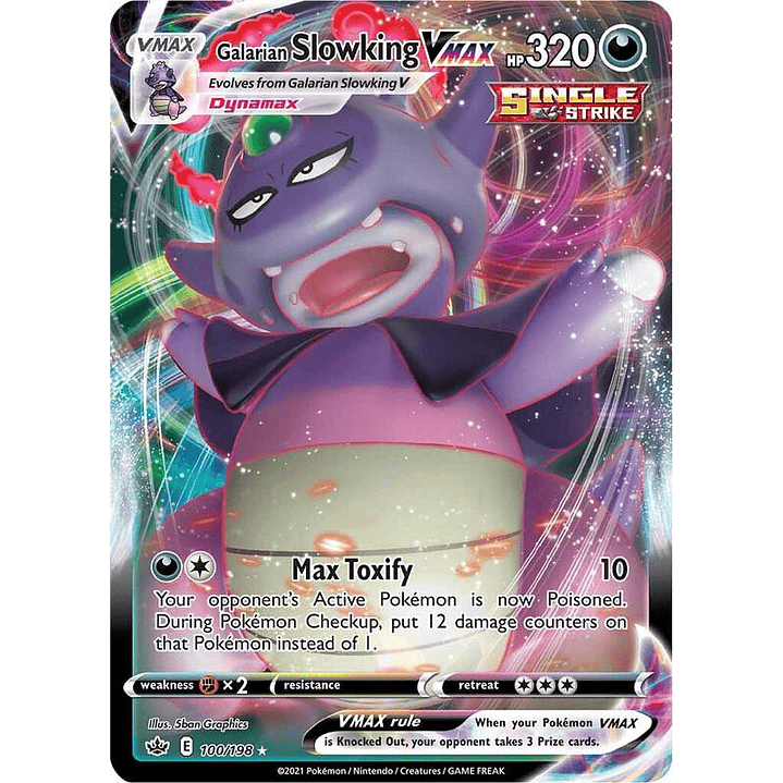 Galarian Slowking VMAX #100 1