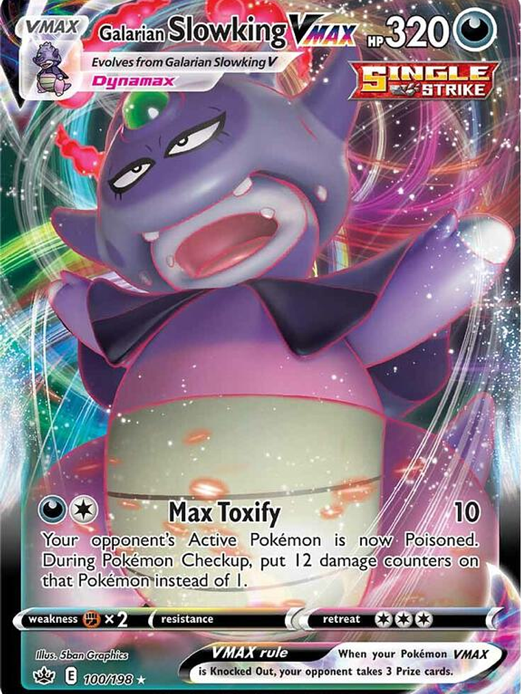 Galarian Slowking VMAX #100 1