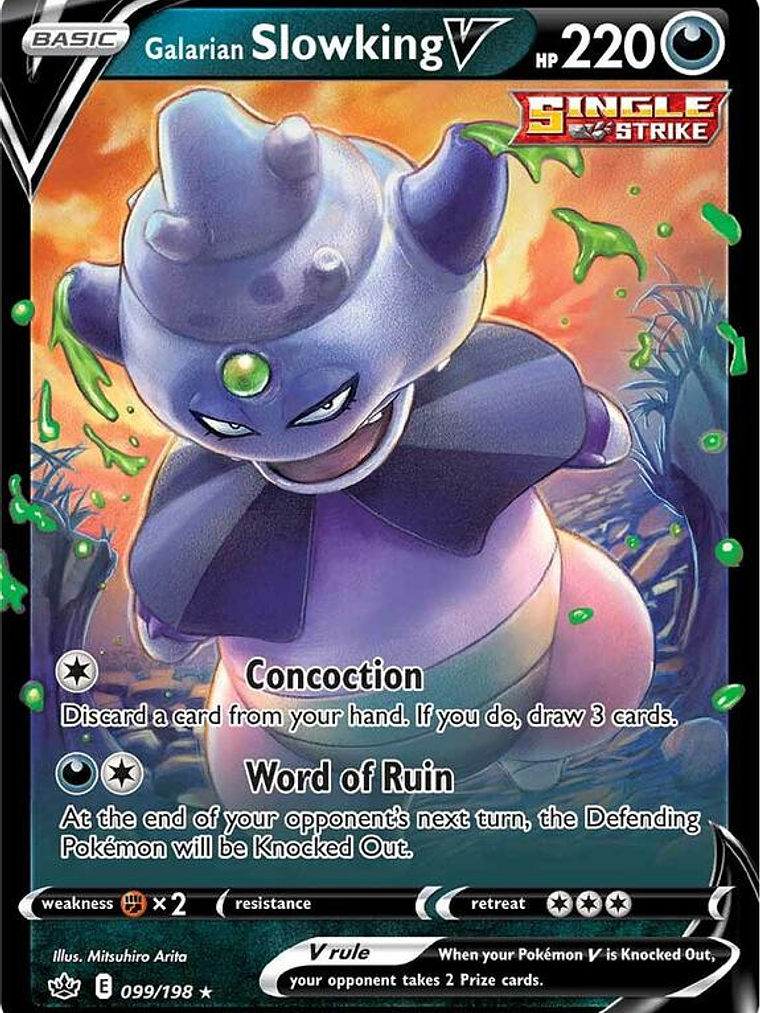 Galarian Slowking V #099 1