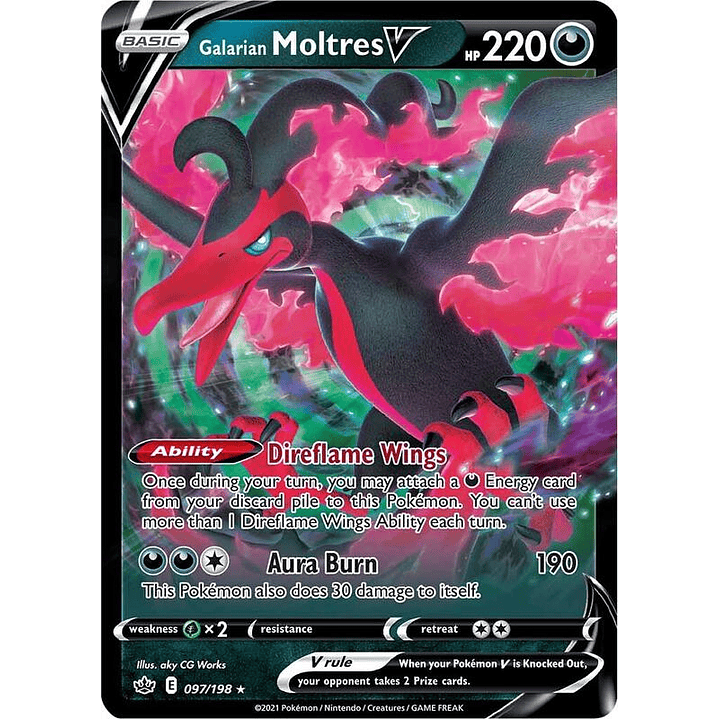 Galarian Moltres V #097 1