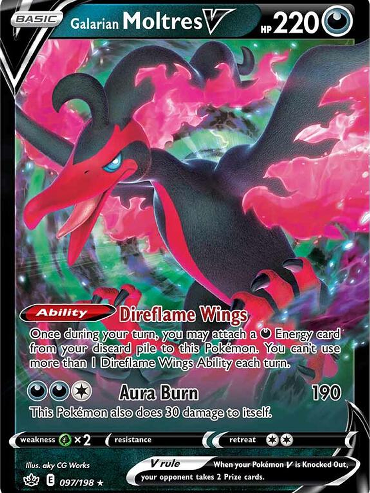 Galarian Moltres V #097 1