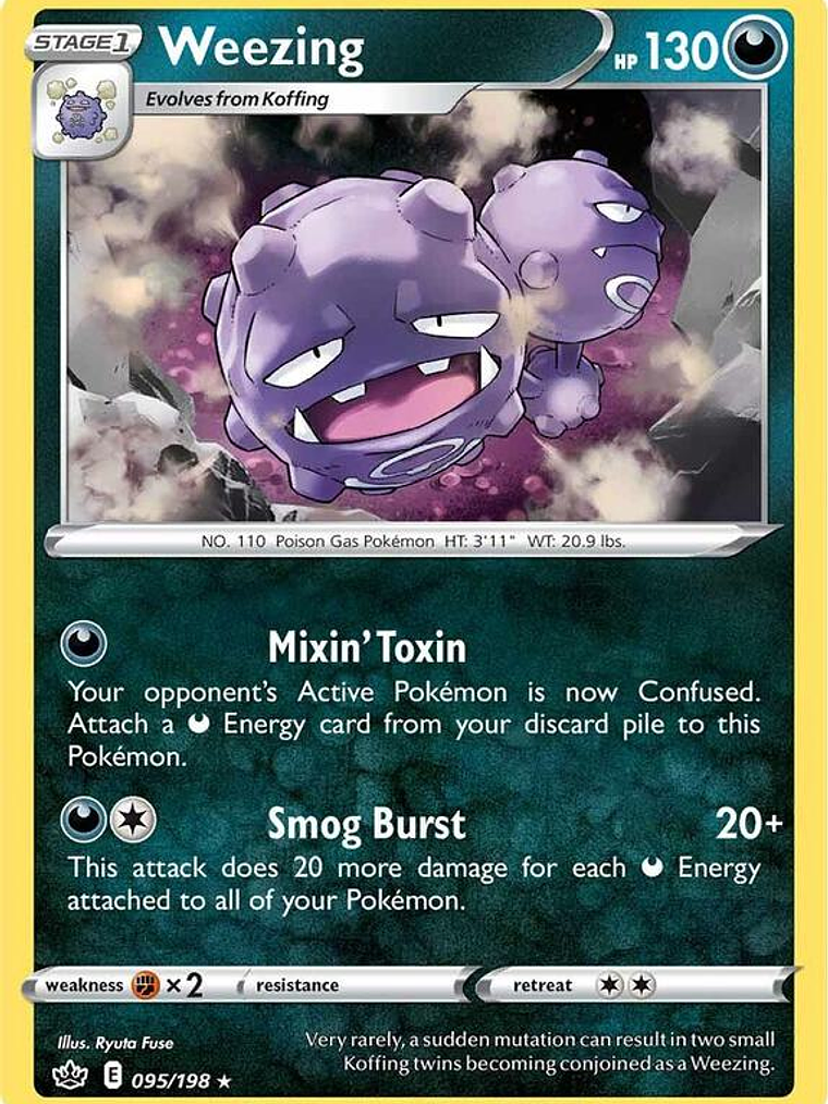 Weezing #095 1