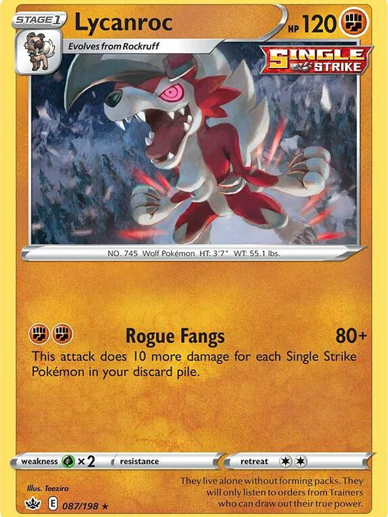 Lycanroc #087 1