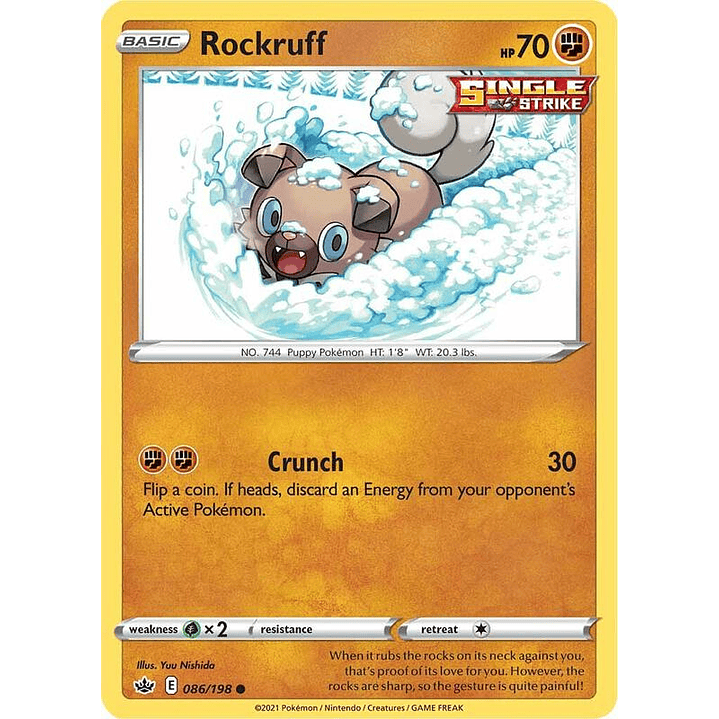 Rockruff #086 1