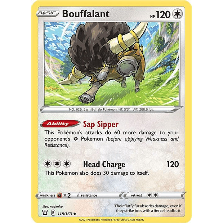 Bouffalant #118 1