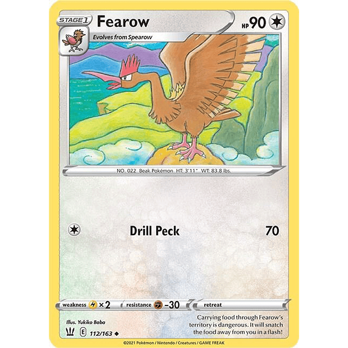 Fearow #112 1