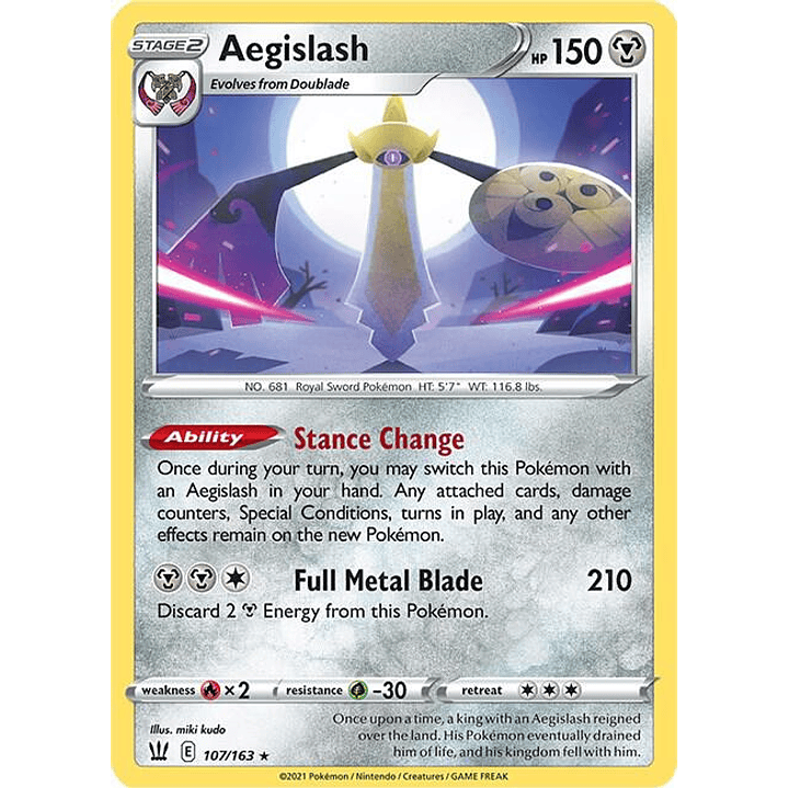 Aegislash #107 1
