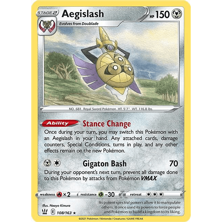 Aegislash #108 1