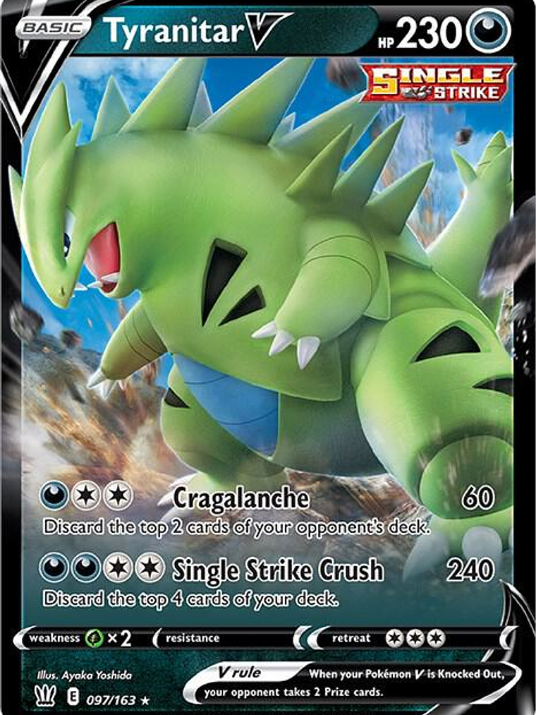 Tyranitar V #097 1