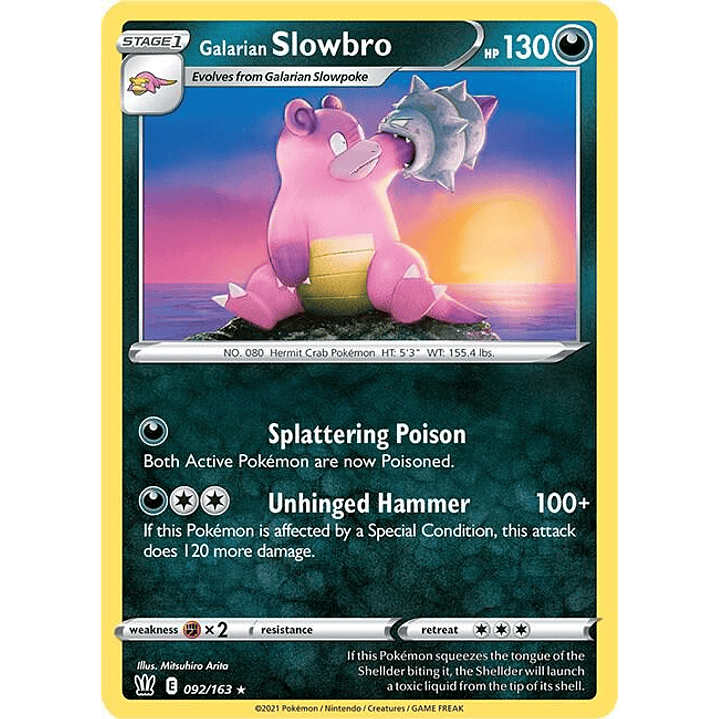 Galarian Slowbro #092 1