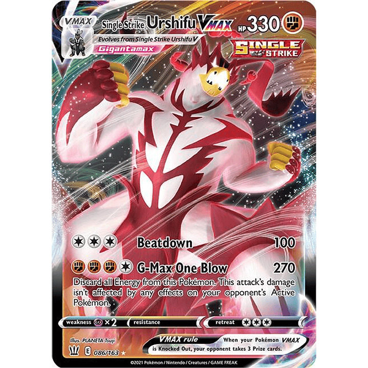 Single Strike Urshifu VMAX #086 1