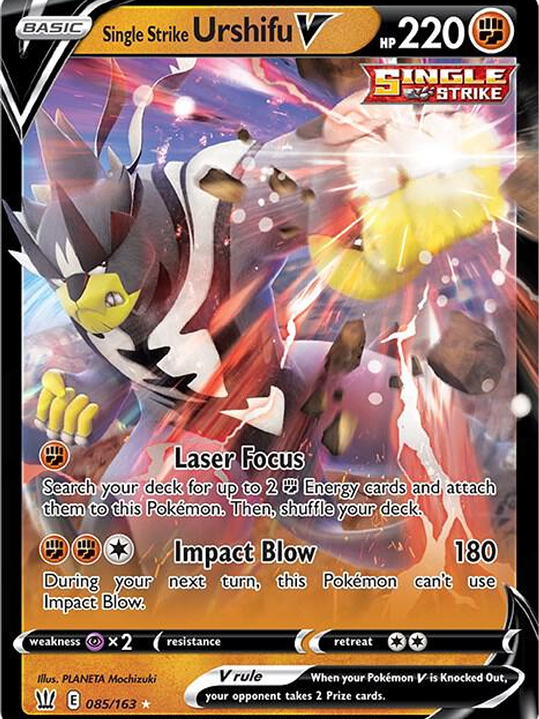 Single Strike Urshifu V #085 1
