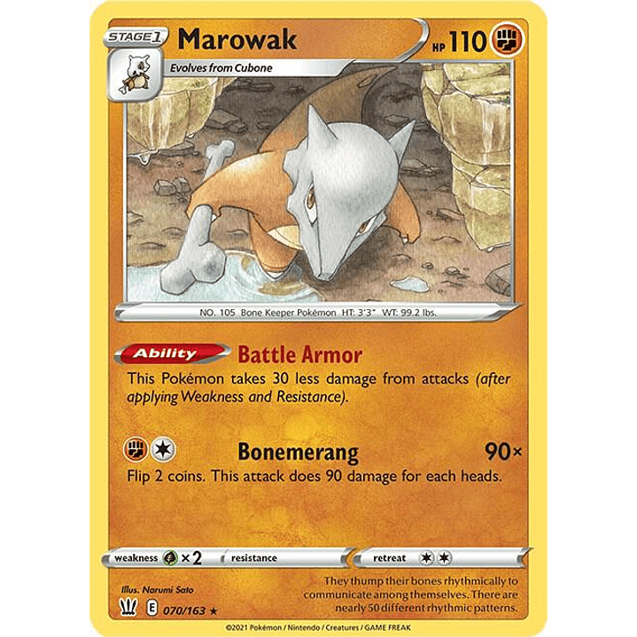 Marowak #070 1