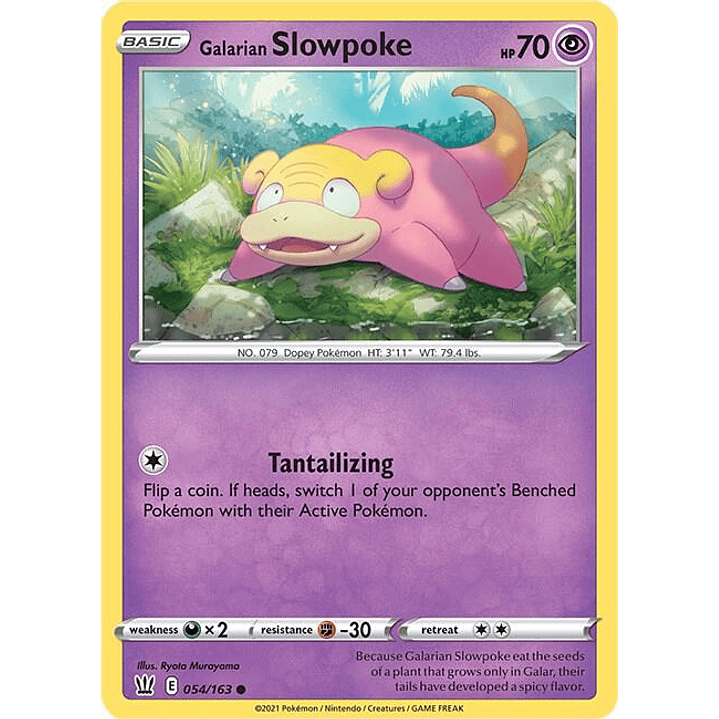Galarian Slowpoke #054 1