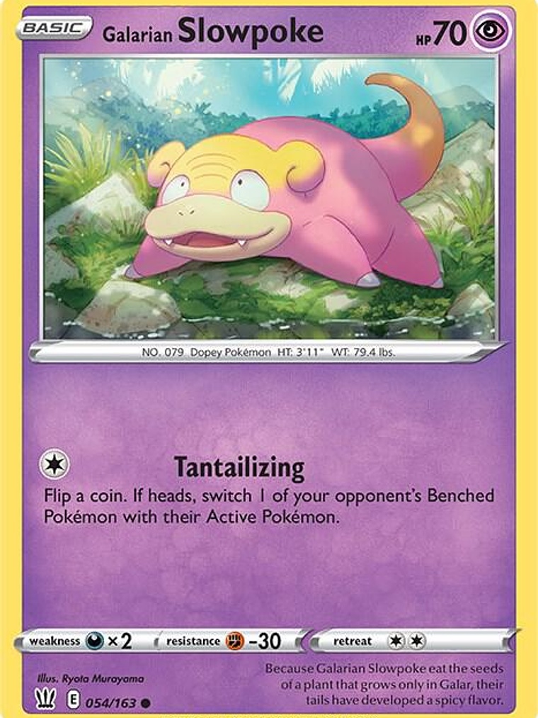 Galarian Slowpoke #054 1