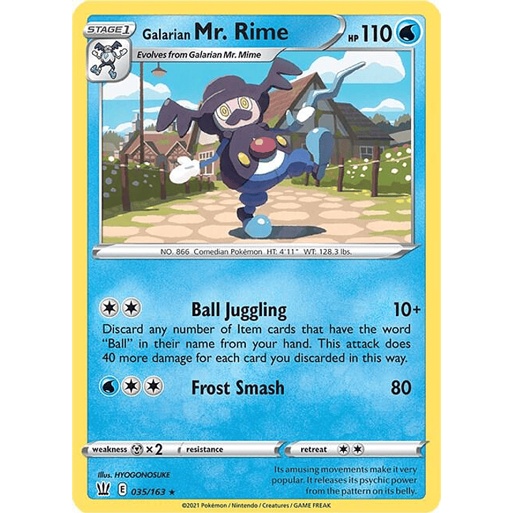 Galarian Mr. Rime #035 1