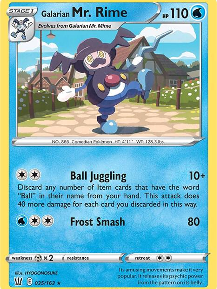 Galarian Mr. Rime #035 1