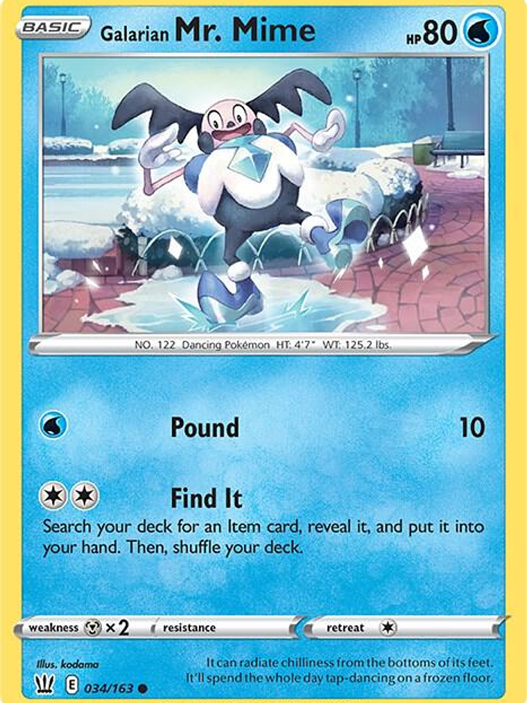 Galarian Mr. Mime #034 1