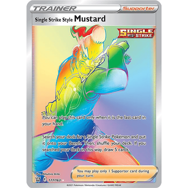 Single Strike Style Mustard #177 1