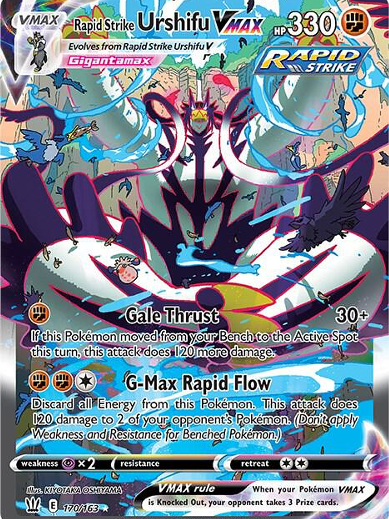Rapid Strike Urshifu VMAX #170 1