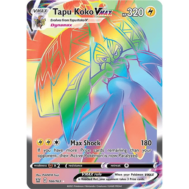 Tapu Koko VMAX #166 1