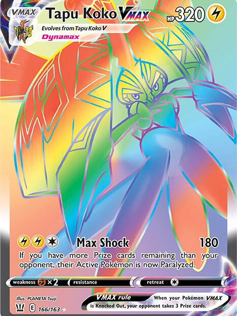Tapu Koko VMAX #166 1