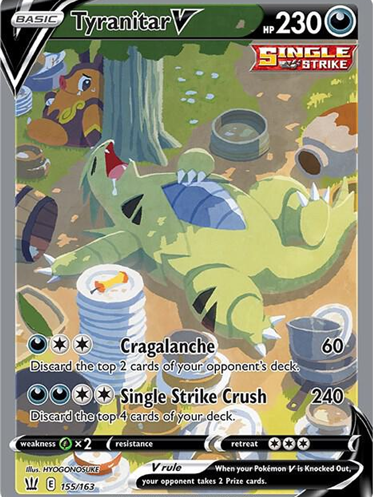 Tyranitar V #155 1
