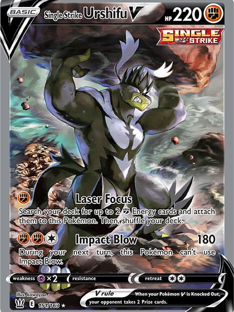 Single Strike Urshifu V #151 1