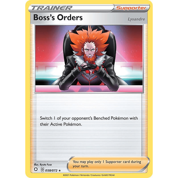 Boss's Orders (Lysandre) #058 1