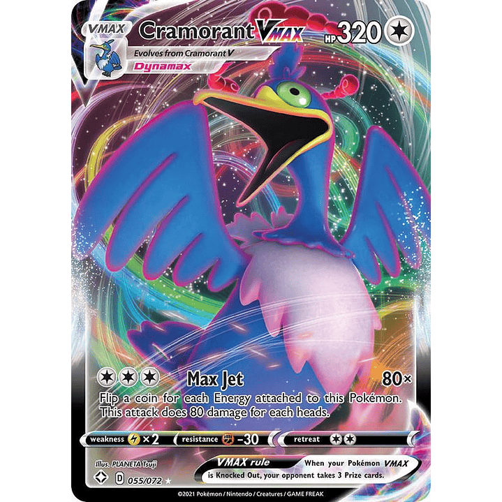 Cramorant VMAX #055 1