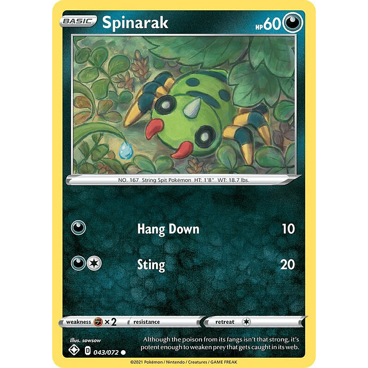 Spinarak #043 1
