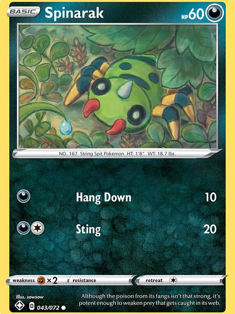 Spinarak #043 1