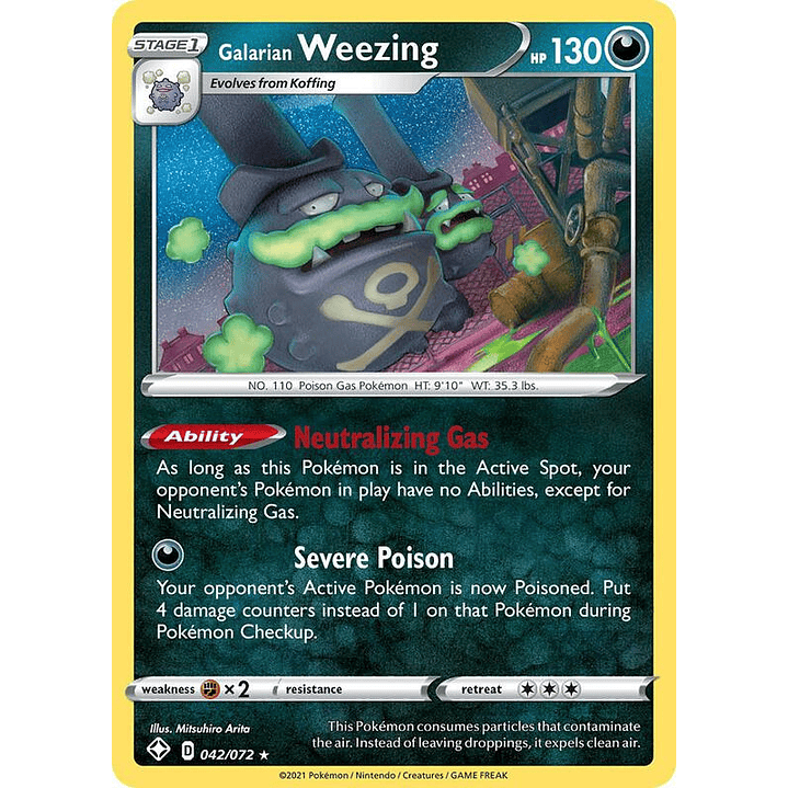 Galarian Weezing #042 1