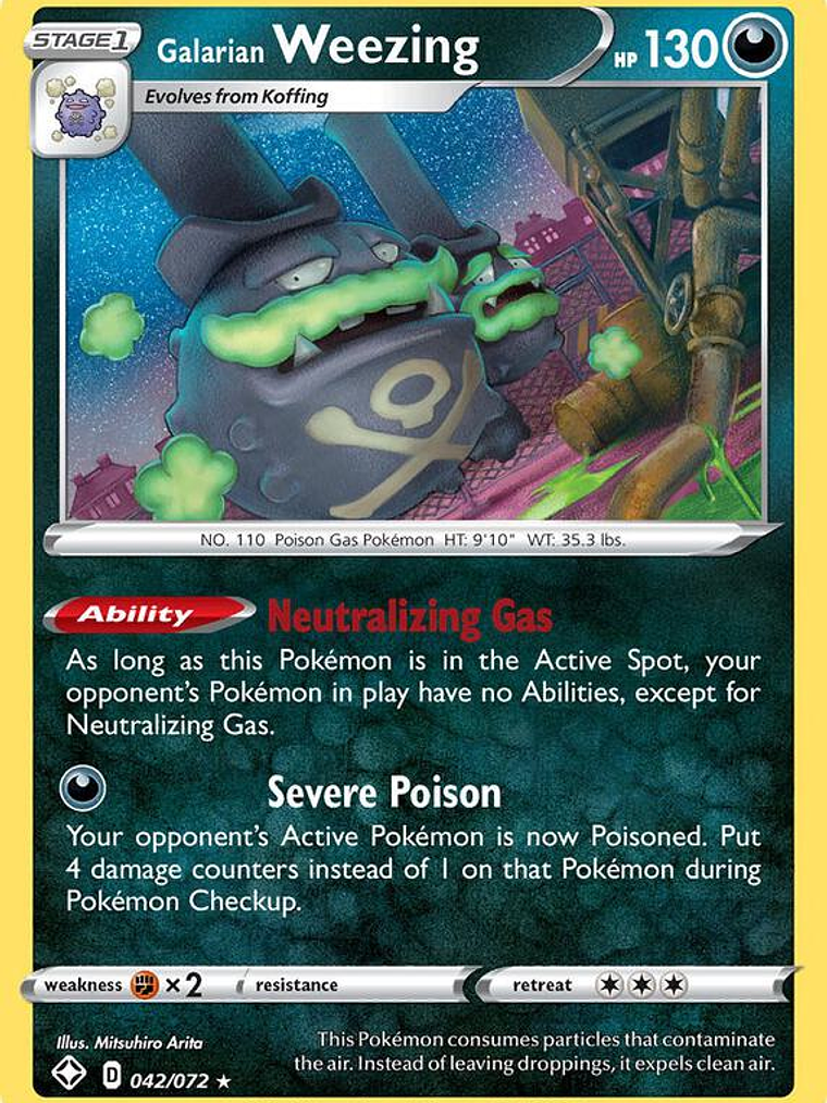 Galarian Weezing #042 1