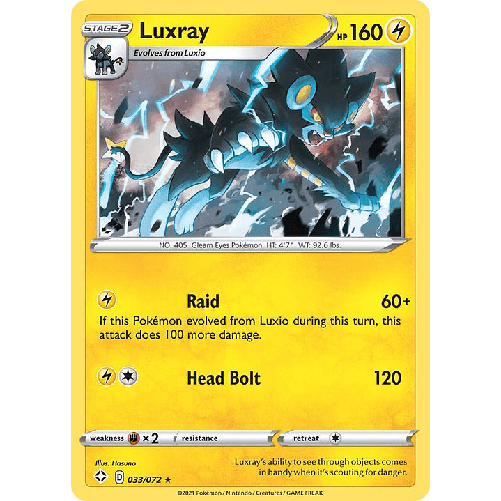 Luxray #033 1