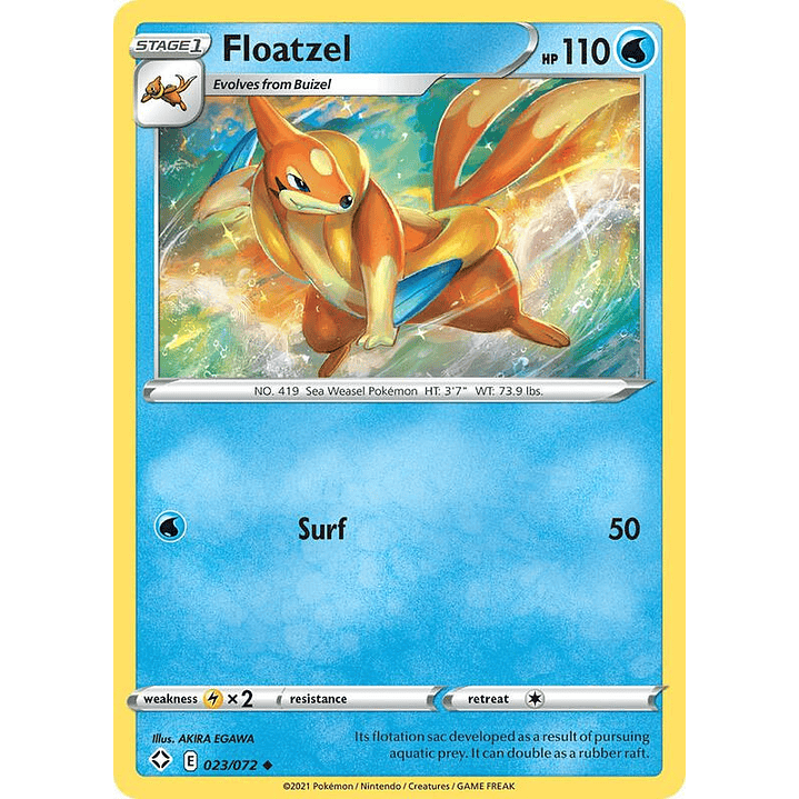 Floatzel #023 1