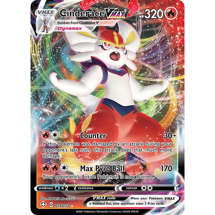 Cinderace VMAX #019 1