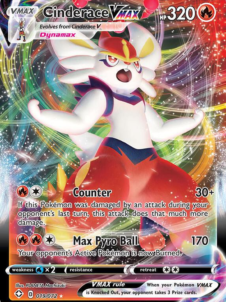 Cinderace VMAX #019 1