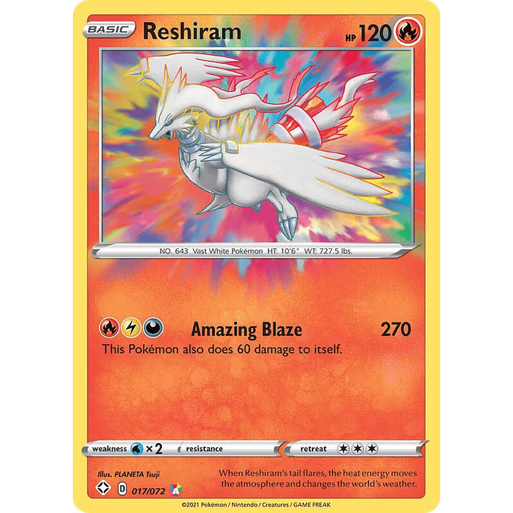 Reshiram #017 1