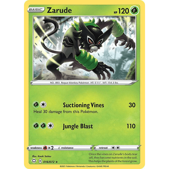 Zarude #016 1