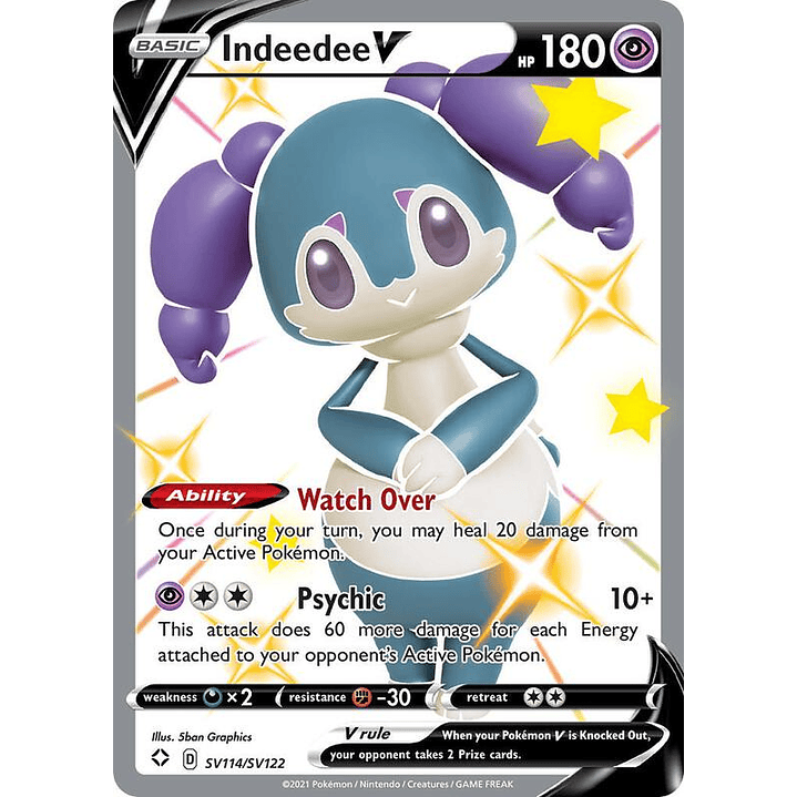 Indeedee V #SV114 1