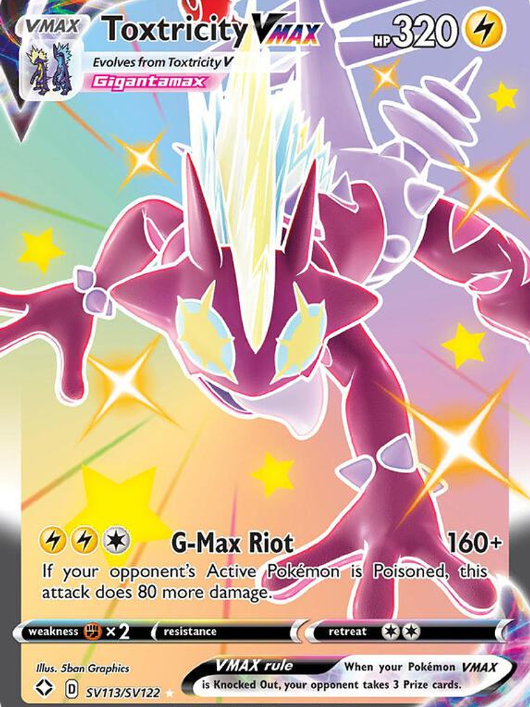 Toxtricity VMAX #SV113 1