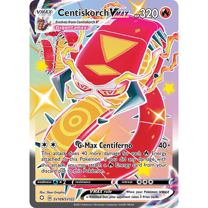 Centiskorch VMAX #SV109 1