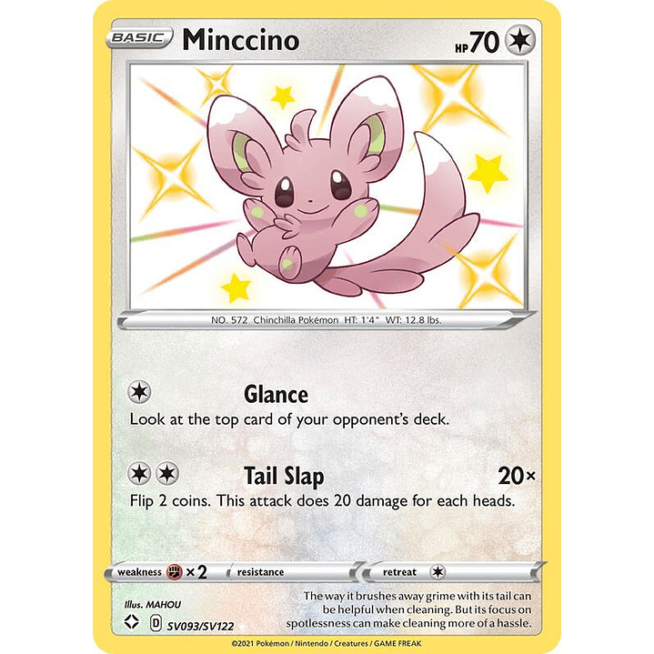 Minccino #SV093 1