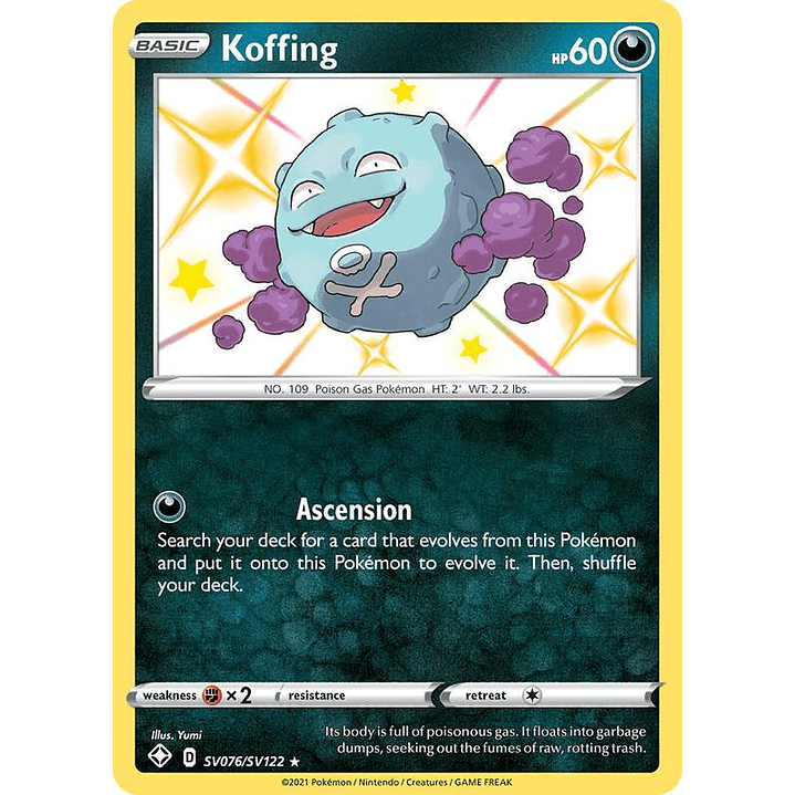Koffing #SV076 1